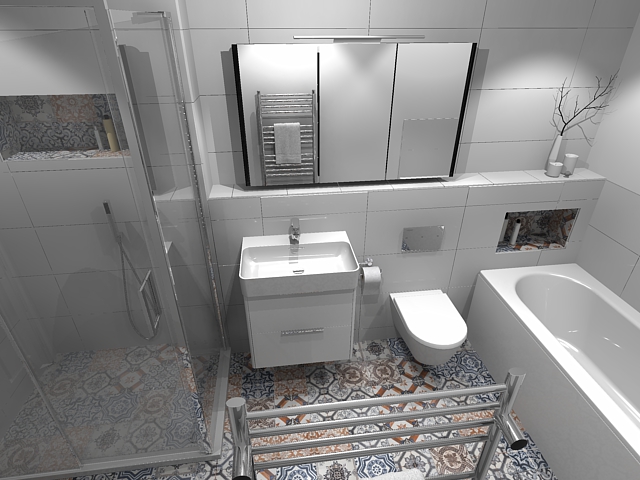 Bathroom Showroom CGI Design - 04